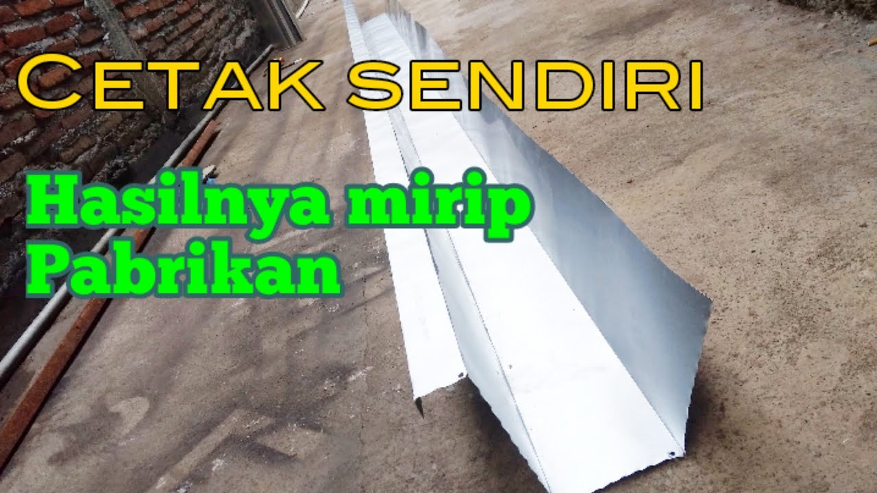 Detail Bikin Talang Air Rumah Nomer 8