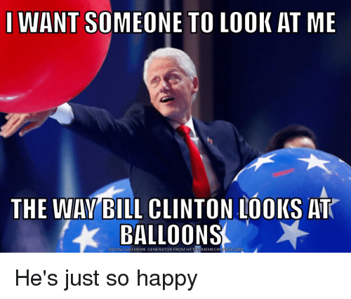 Detail Bill Clinton Balloon Memes Nomer 18