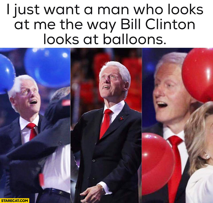 Detail Bill Clinton Balloon Memes Nomer 4