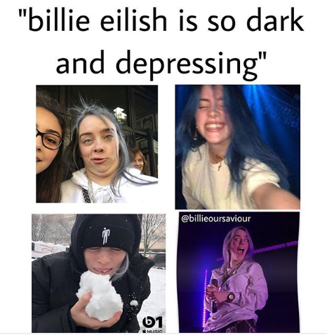 Detail Billie Eilish Meme Nomer 9