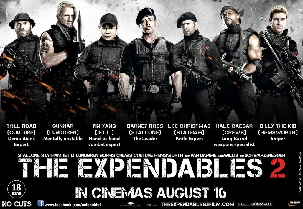 Download Billy Expendables 2 Nomer 16