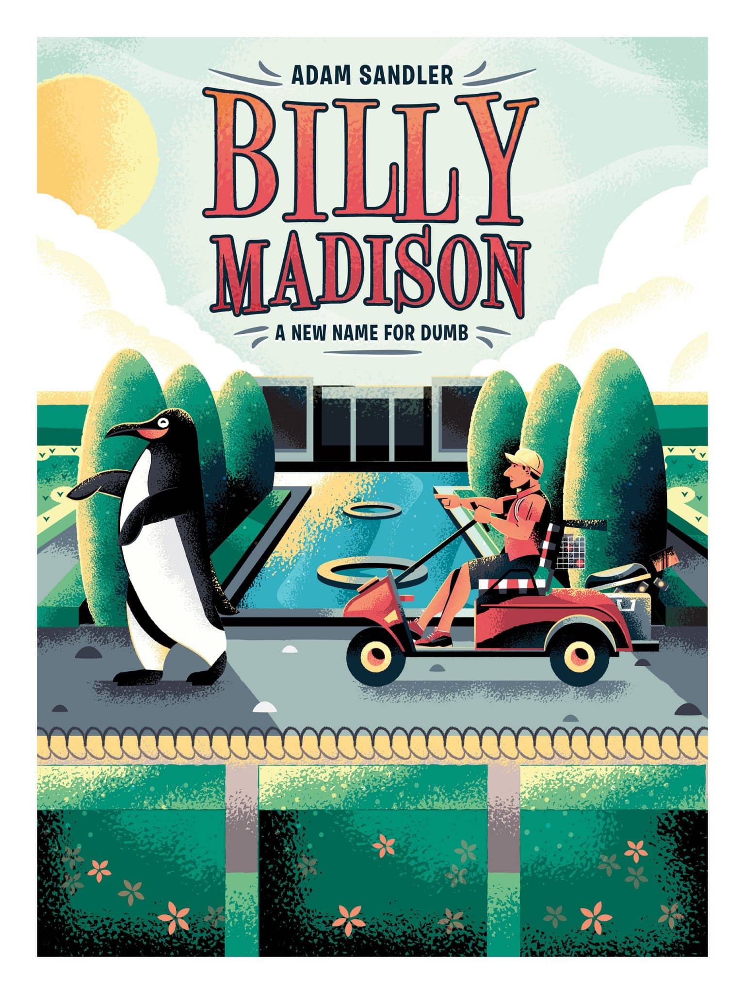Detail Billy Madison Movie Poster Nomer 14