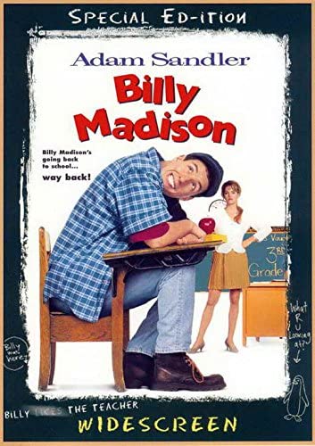 Detail Billy Madison Movie Poster Nomer 4