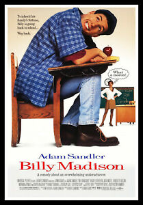 Detail Billy Madison Movie Poster Nomer 9