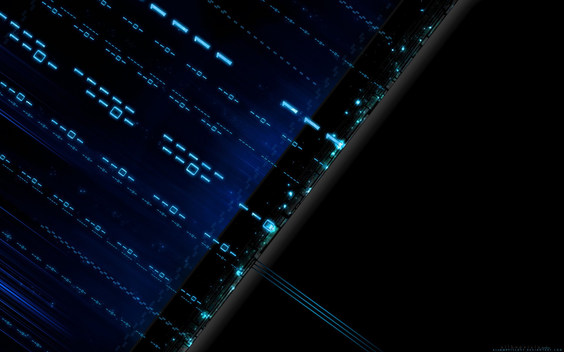 Detail Binary Code Wallpaper Nomer 54