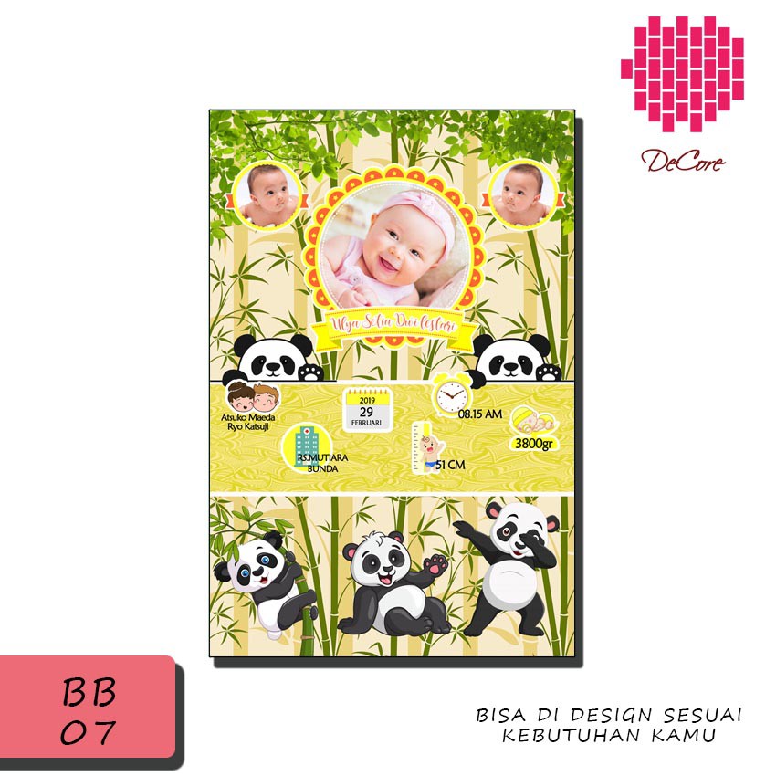 Detail Bingkai Bayi Lucu Nomer 47