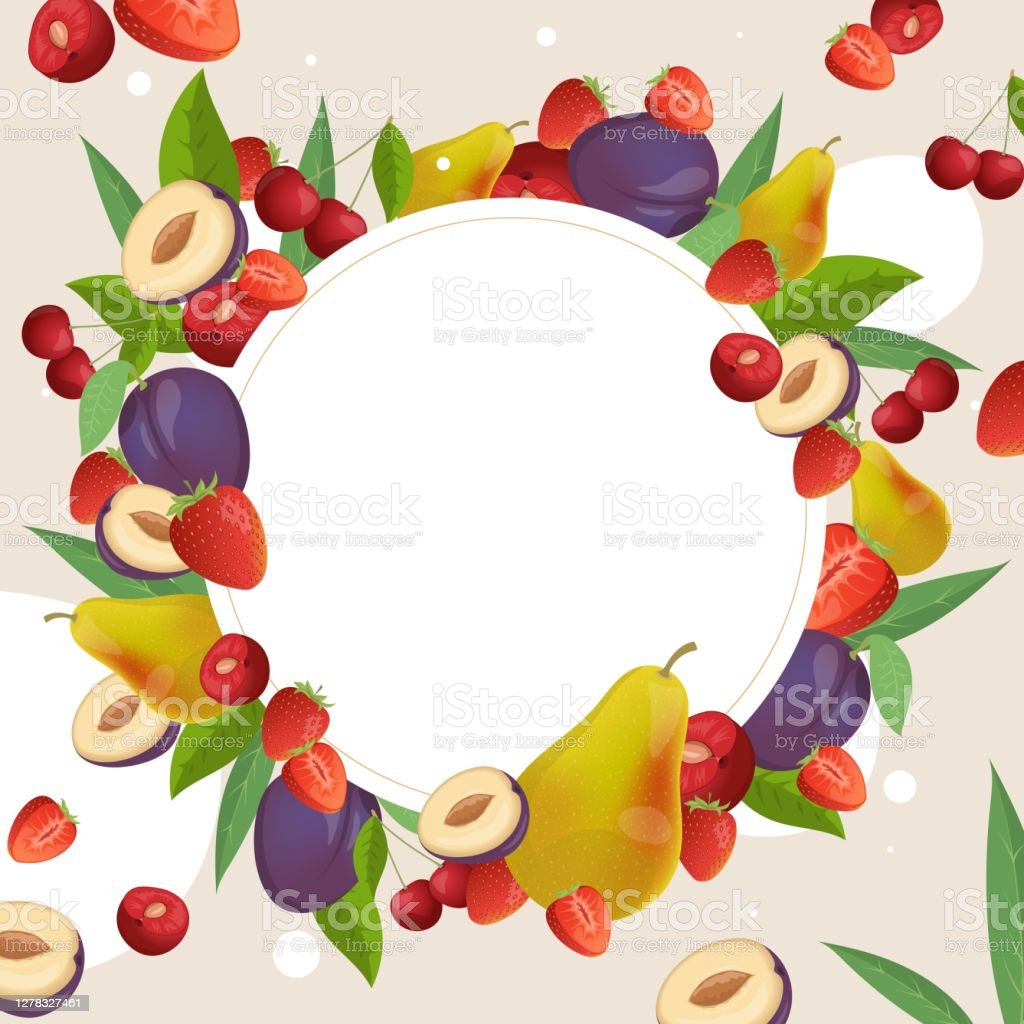 Detail Bingkai Buah Buahan Nomer 17