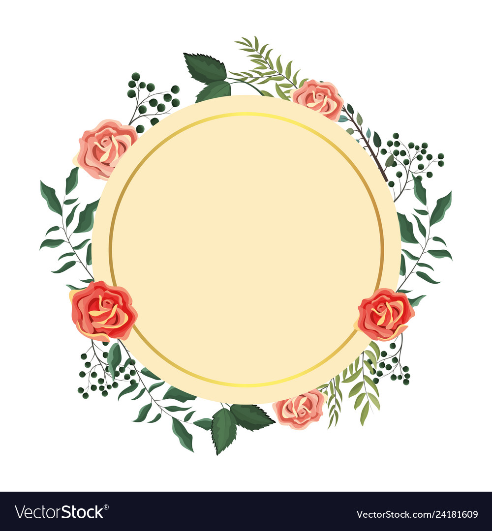Detail Bingkai Bunga Vector Nomer 51