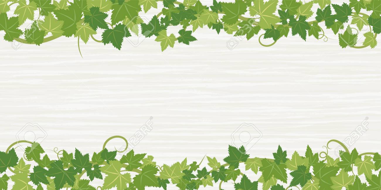 Bingkai Daun Vector - KibrisPDR