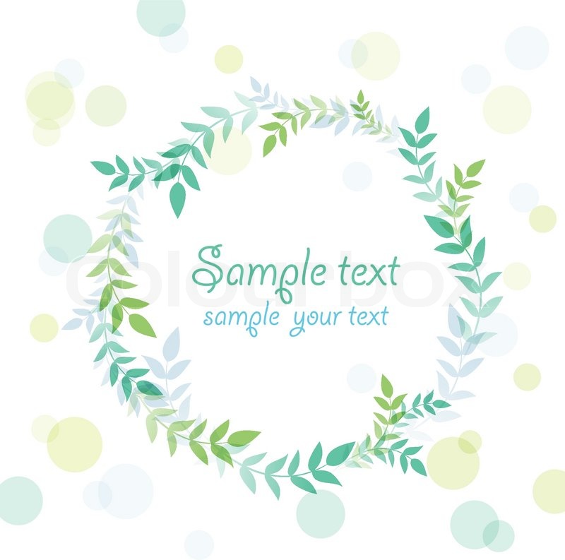 Detail Bingkai Daun Vector Nomer 18