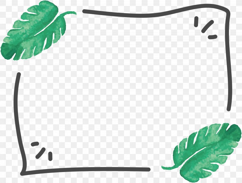 Detail Bingkai Daun Vector Nomer 31