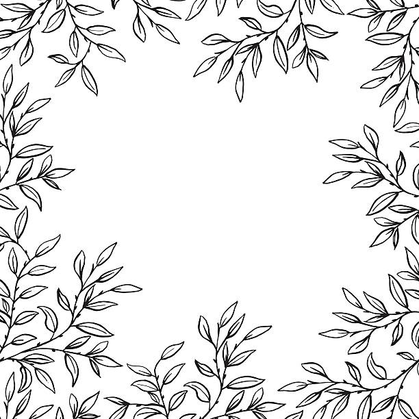Detail Bingkai Daun Vector Nomer 34