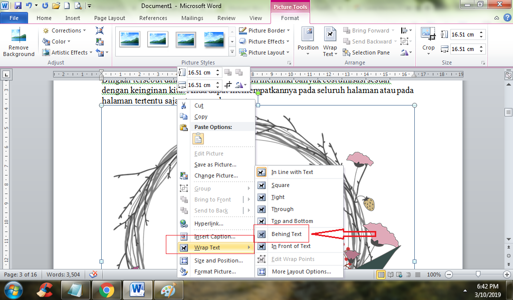 Detail Bingkai Di Word Nomer 50