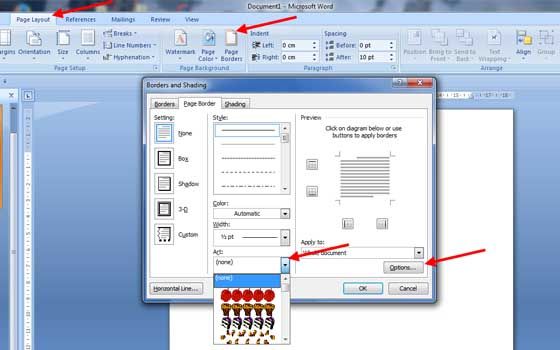 Detail Bingkai Di Word Nomer 8