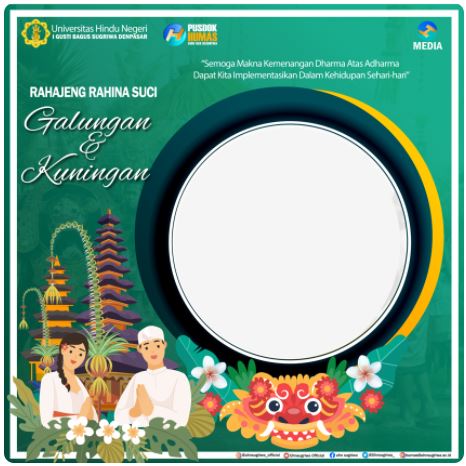 Detail Bingkai Foto Hari Raya Galungan Nomer 9