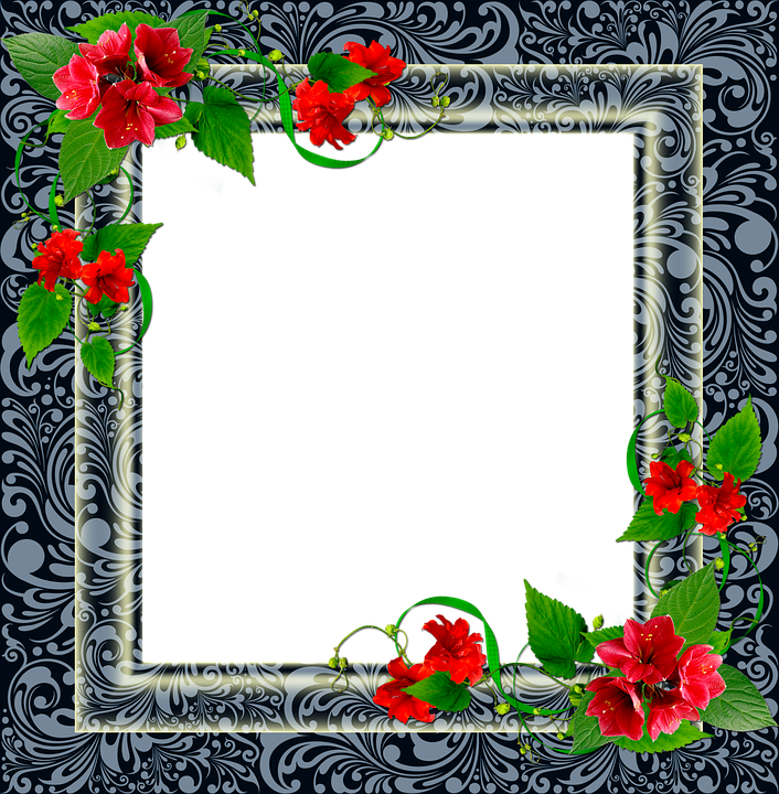 Detail Bingkai Frame Bunga Nomer 24