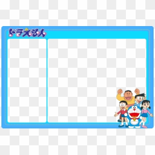 Detail Bingkai Frame Doraemon Nomer 17