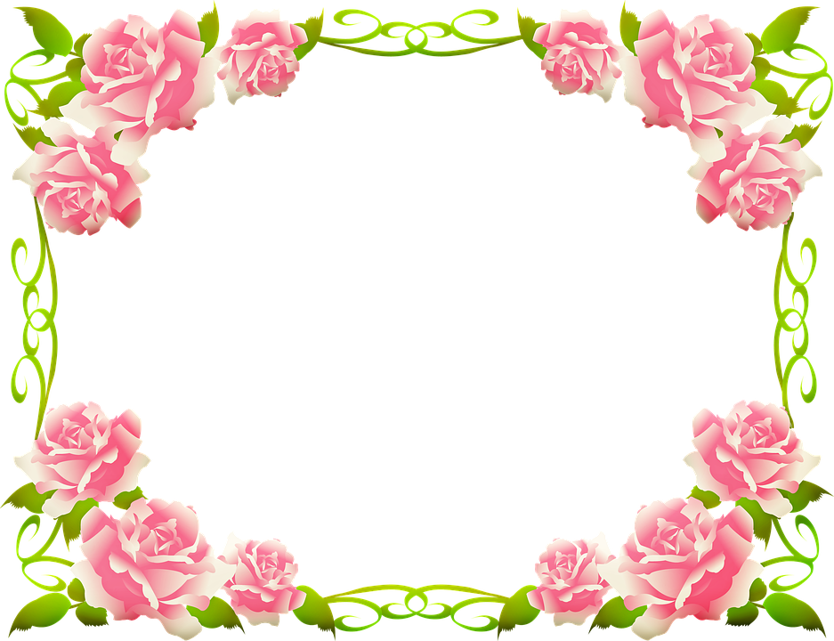 Detail Bingkai Gambar Bunga Mawar Nomer 41