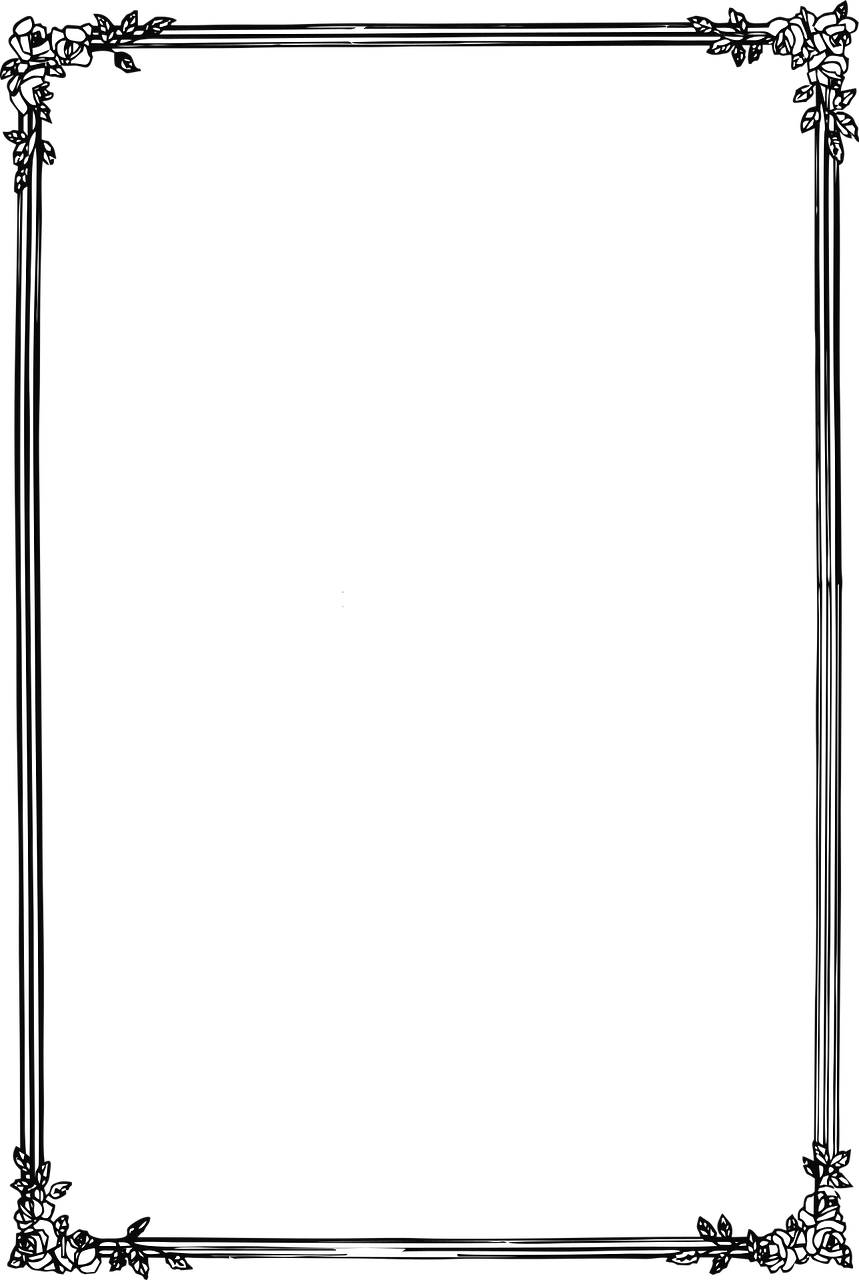 Detail Bingkai Hitam Putih Png Nomer 6