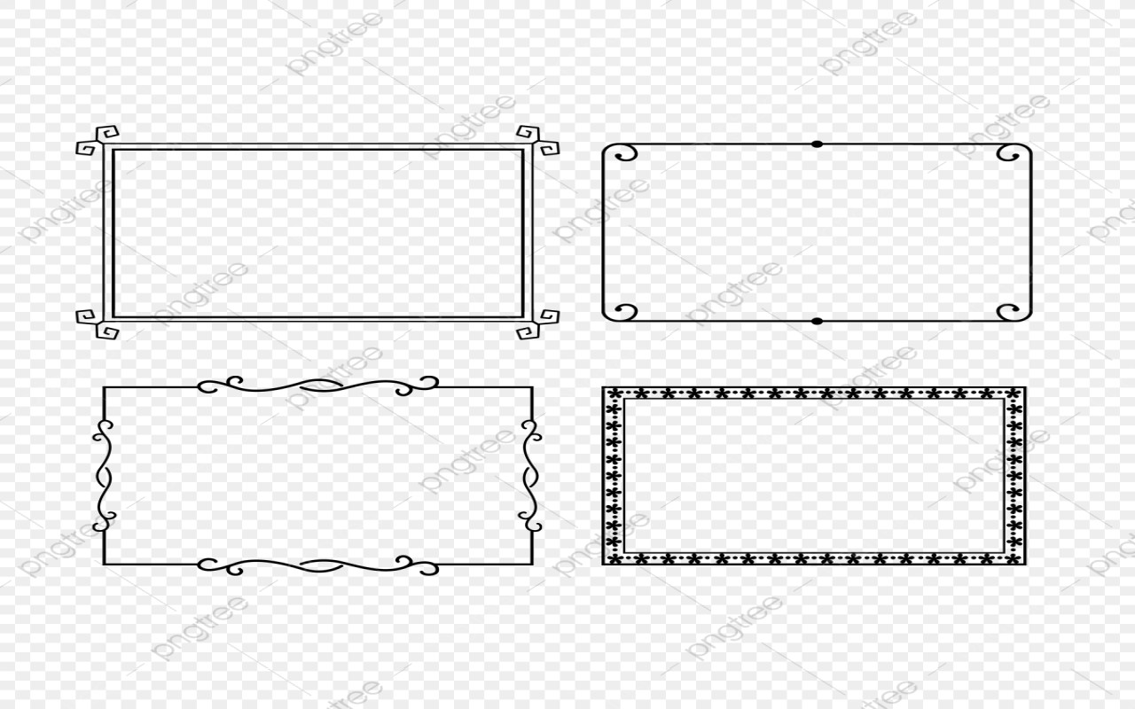 Detail Bingkai Kaligrafi Simple Nomer 10