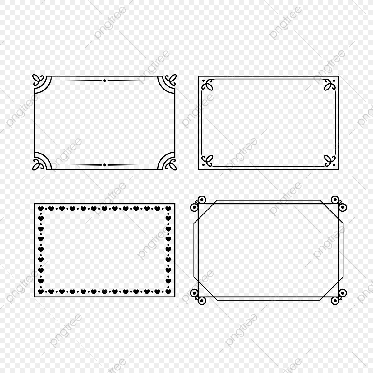 Detail Bingkai Kaligrafi Simple Nomer 41