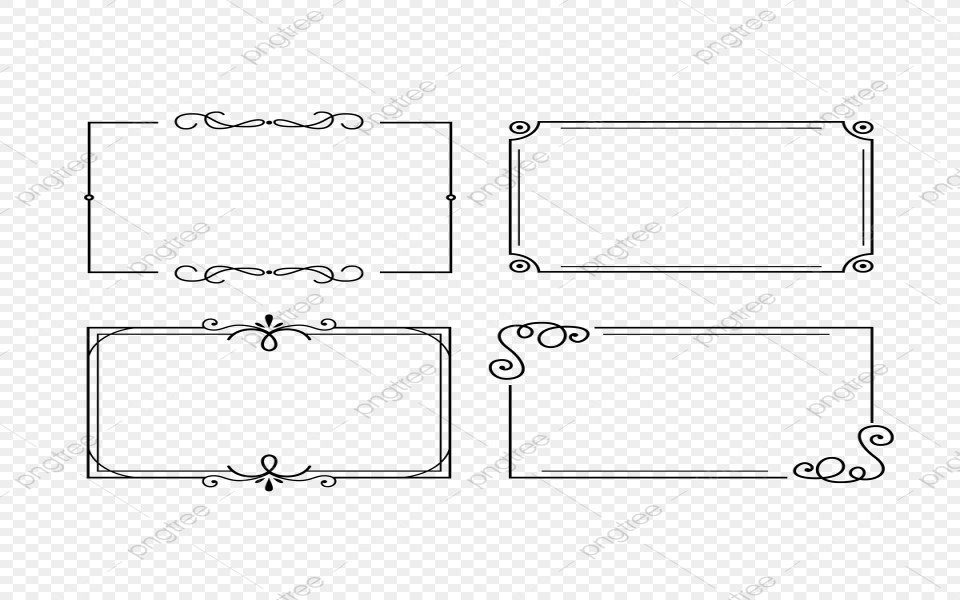 Detail Bingkai Kaligrafi Simple Nomer 8