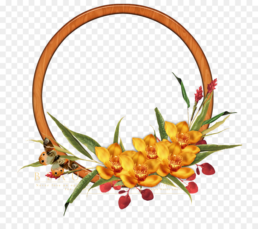 Detail Bingkai Lingkaran Bunga Untuk Logo Nomer 25