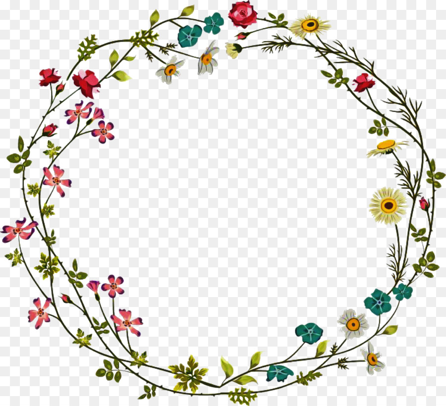 Detail Bingkai Lingkaran Bunga Untuk Logo Nomer 28