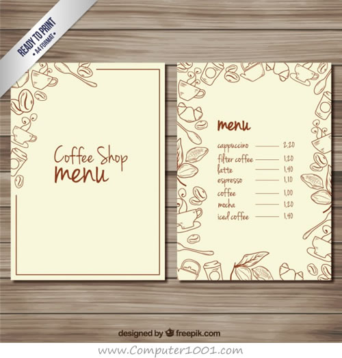 Detail Bingkai Menu Makanan Nomer 55