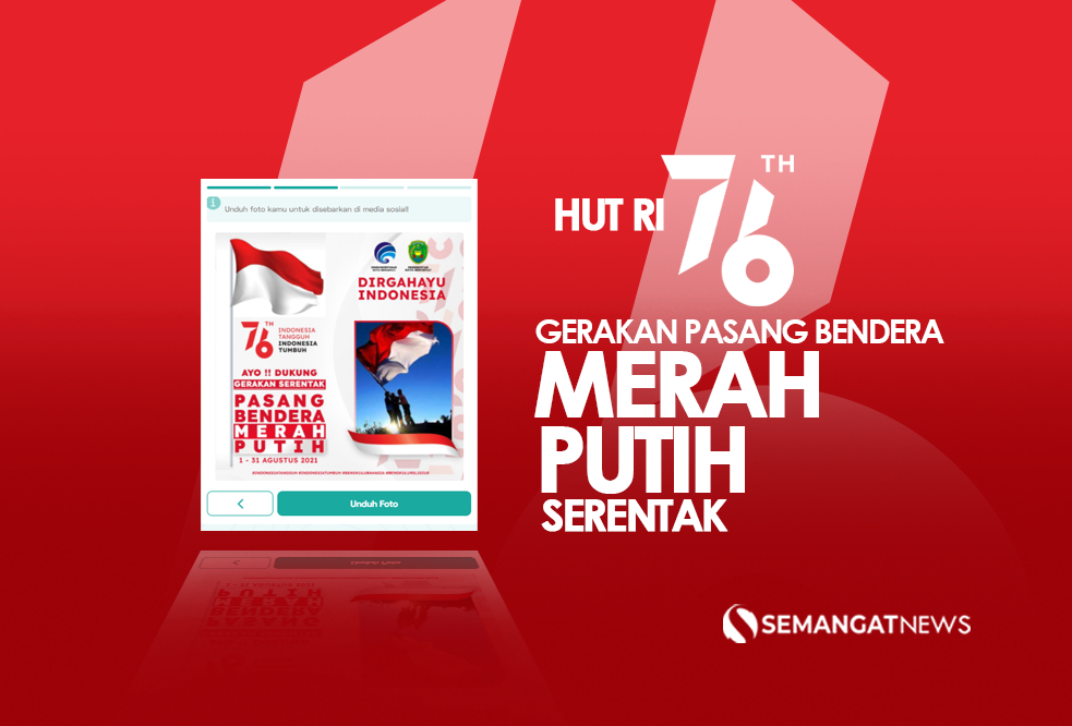 Detail Bingkai Merah Putih Nomer 34