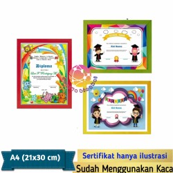 Detail Bingkai Piagam Kosong Nomer 23