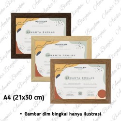 Detail Bingkai Piagam Kosong Nomer 39