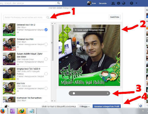 Detail Bingkai Profil Fb Nomer 2