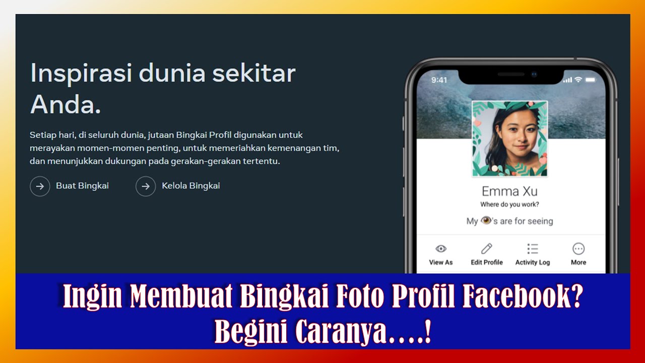 Detail Bingkai Profil Fb Nomer 34