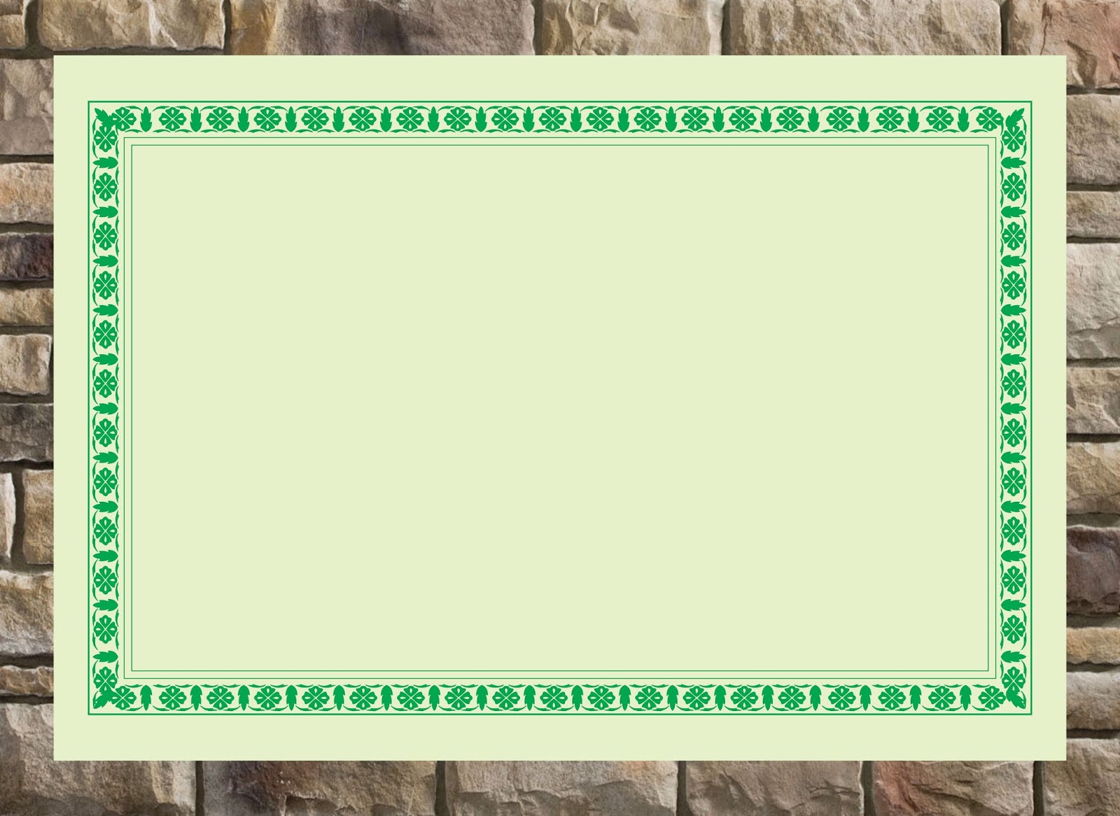Detail Bingkai Sertifikat Hijau Nomer 6