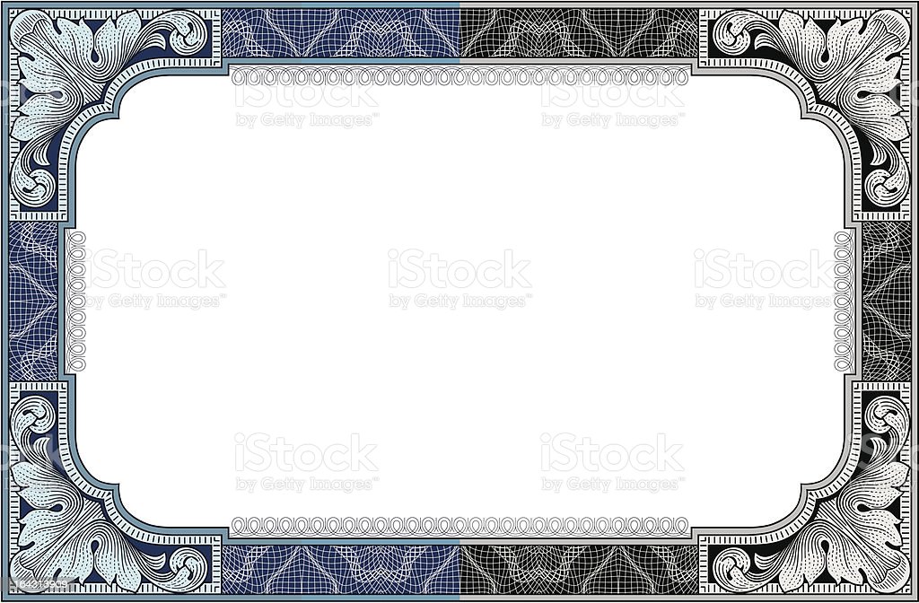 Detail Bingkai Sertifikat Vector Nomer 34