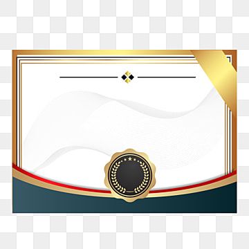 Detail Bingkai Sertifikat Vector Nomer 41