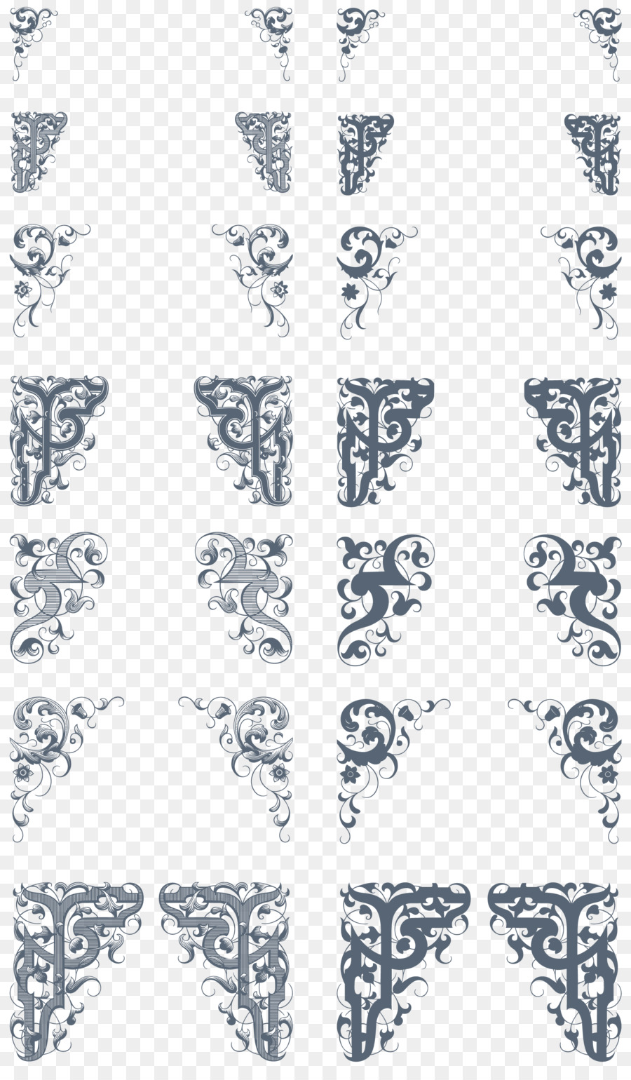 Detail Bingkai Sudut Kaligrafi Nomer 16