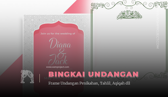 Detail Bingkai Undangan Aqiqah Yang Bisa Di Edit Nomer 43