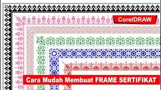 Detail Bingkai Undangan Corel Draw Nomer 49