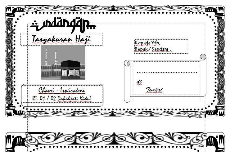 Detail Bingkai Undangan Doc Nomer 52