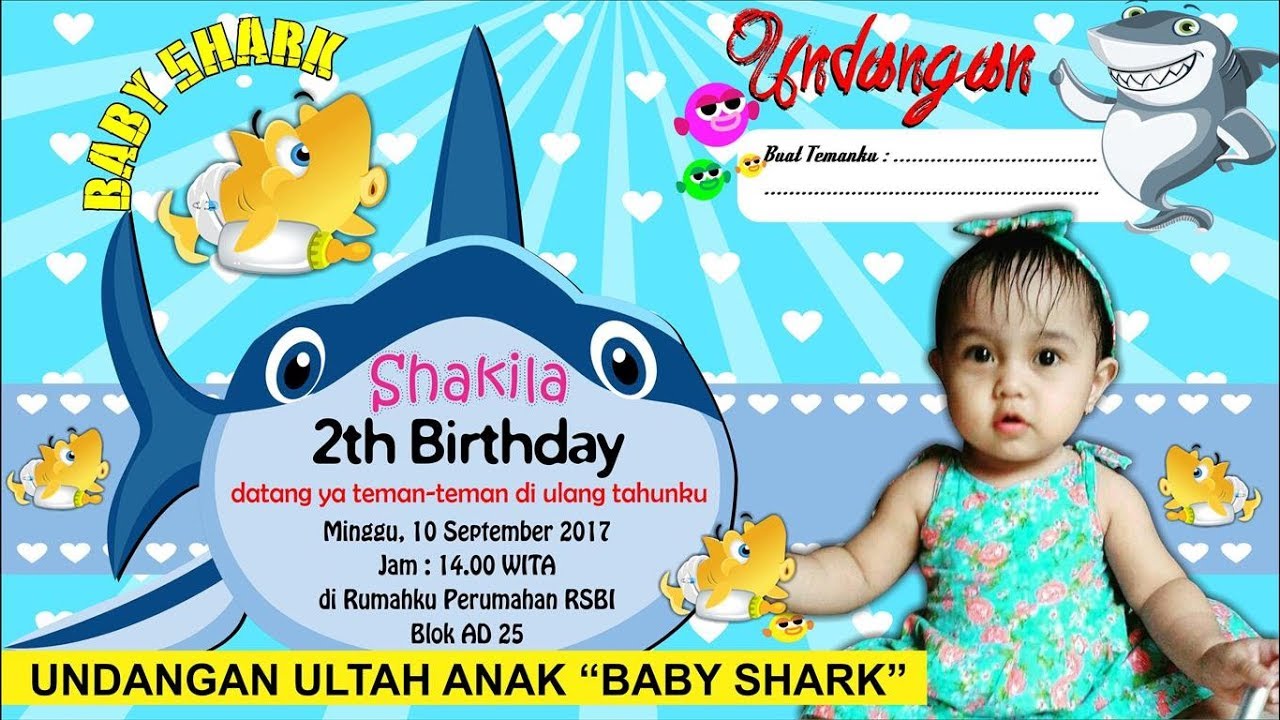 Detail Bingkai Undangan Ulang Tahun Anak Nomer 35