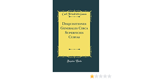 Carl Friedrich Gauss Disquisitiones Arithmeticae - KibrisPDR