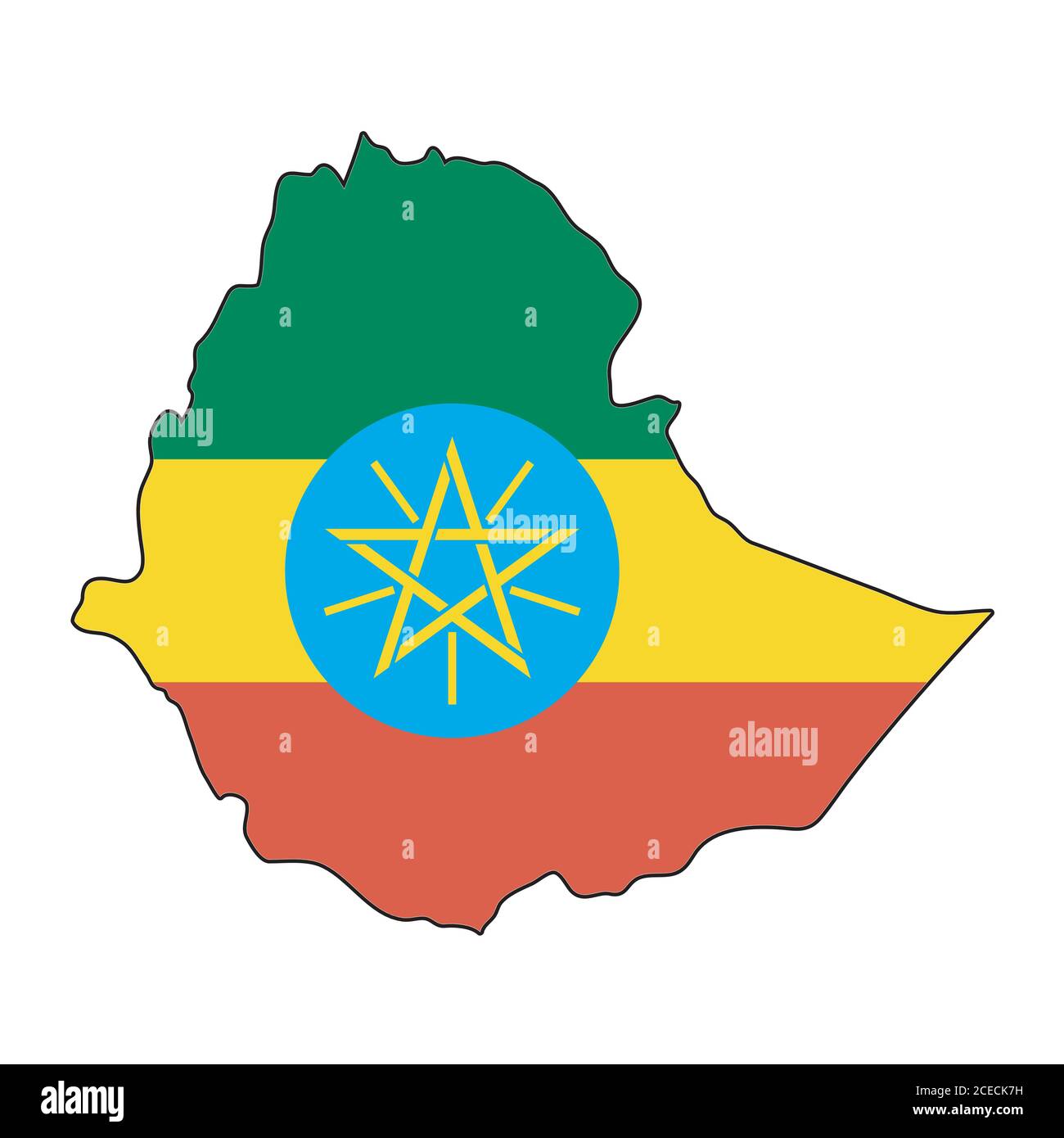 Detail Ethiopian Highlands Map Nomer 2