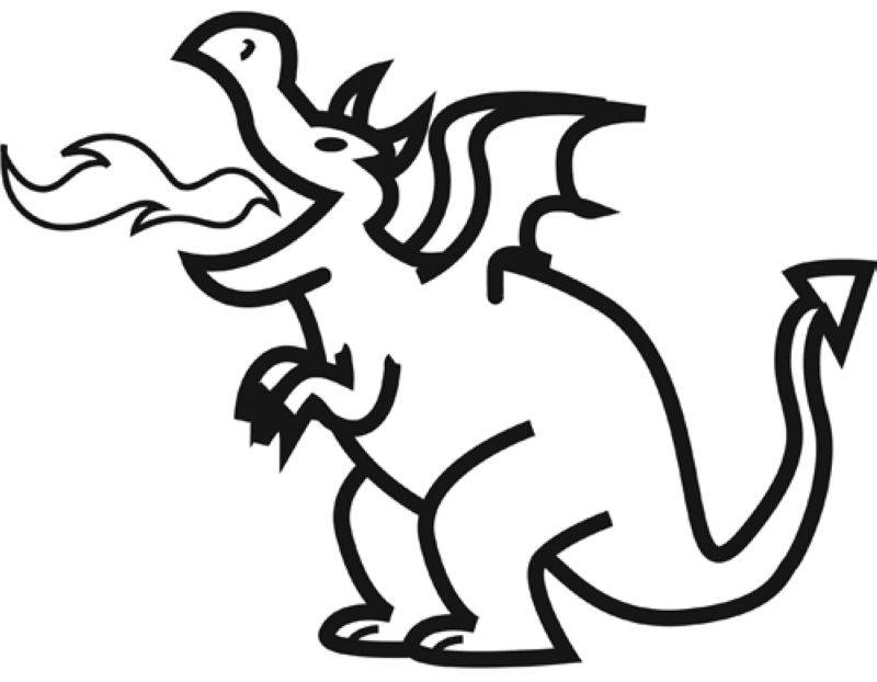 Detail Feuerspuckender Drache Nomer 12