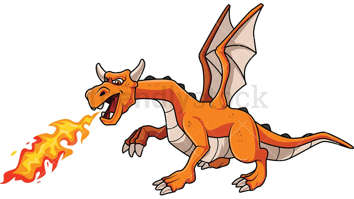 Detail Feuerspuckender Drache Nomer 13