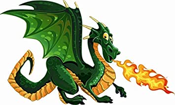 Detail Feuerspuckender Drache Nomer 3