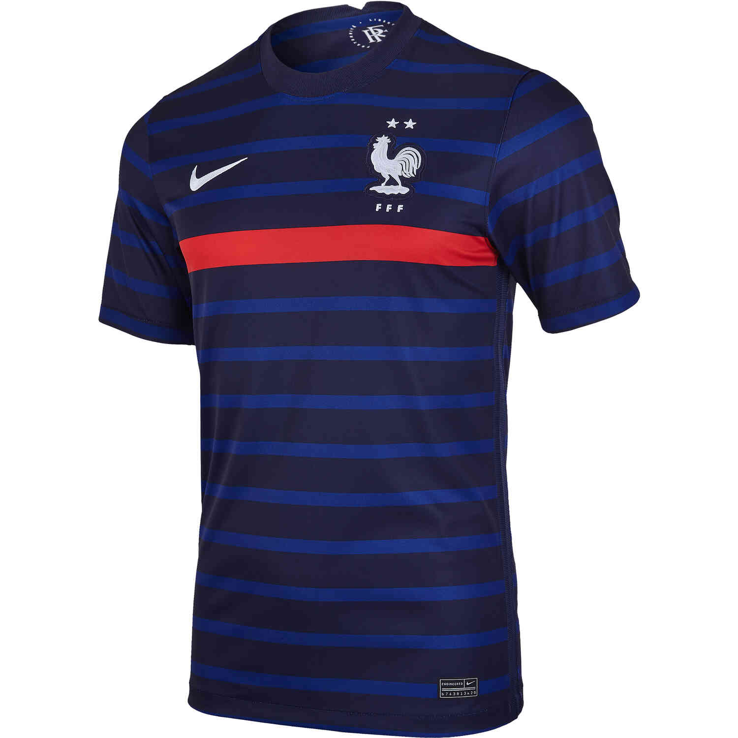 Detail Kante Trikot Frankreich Nomer 4