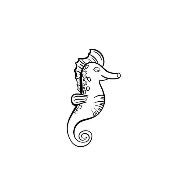 Detail Seepferdchen Tattoo Vorlage Nomer 13