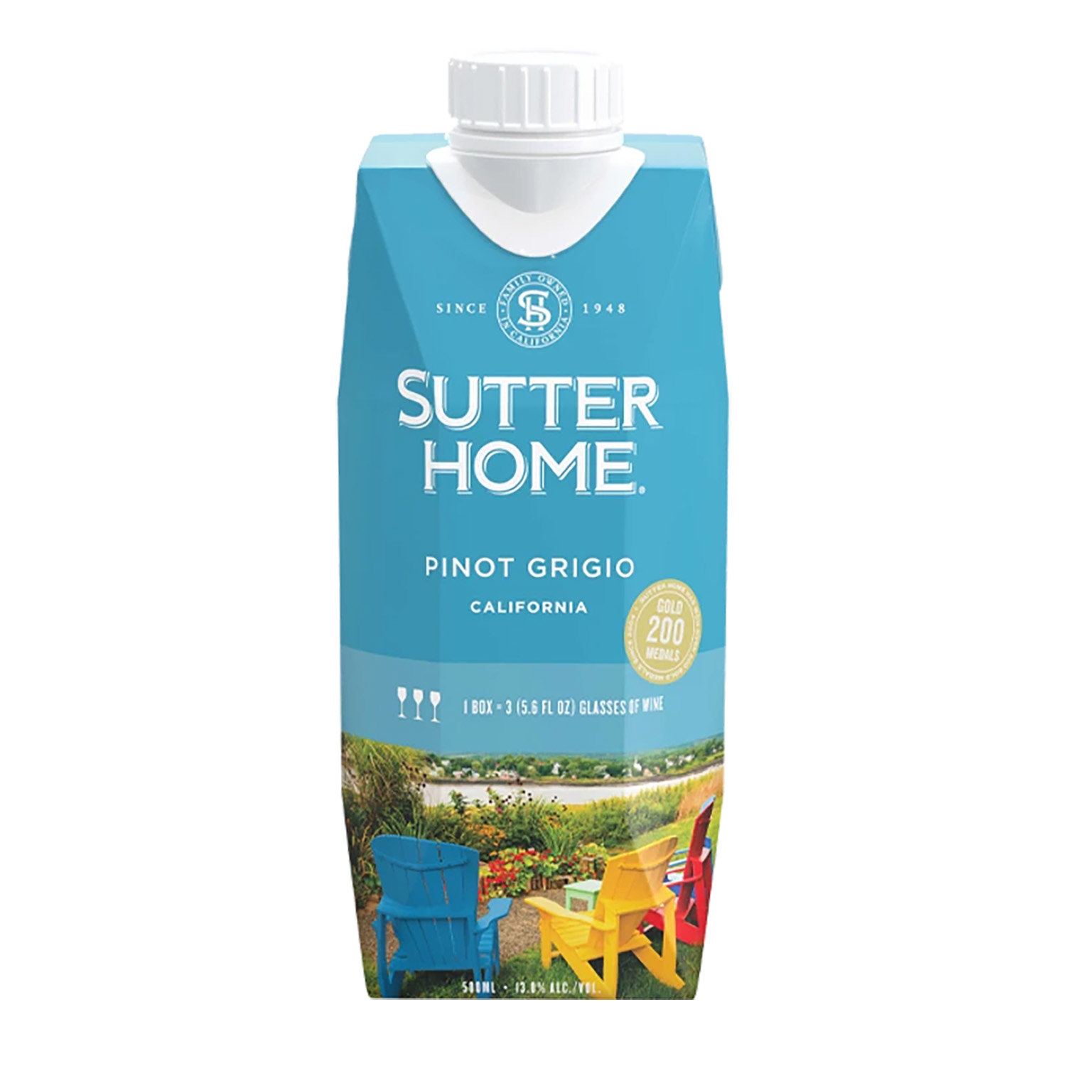 Detail Sutter Home Wein Nomer 6